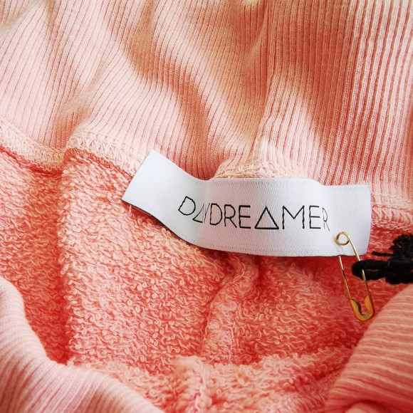 NWT Daydreamer Tie Dye Jogger Pants in Peach Combo Size X-Large Cotton Drawstrin - Picture 9 of 13